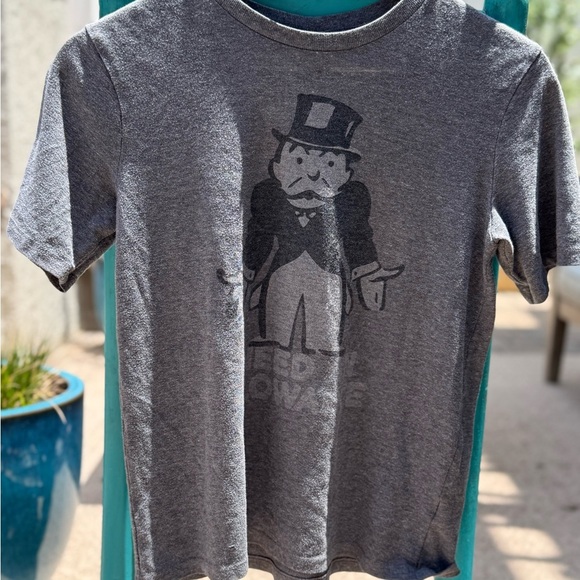 Junk Food Monopoly T - Kids L - “I Need an Allowance”. Vintage-Style Graphic Tee - Picture 7 of 8